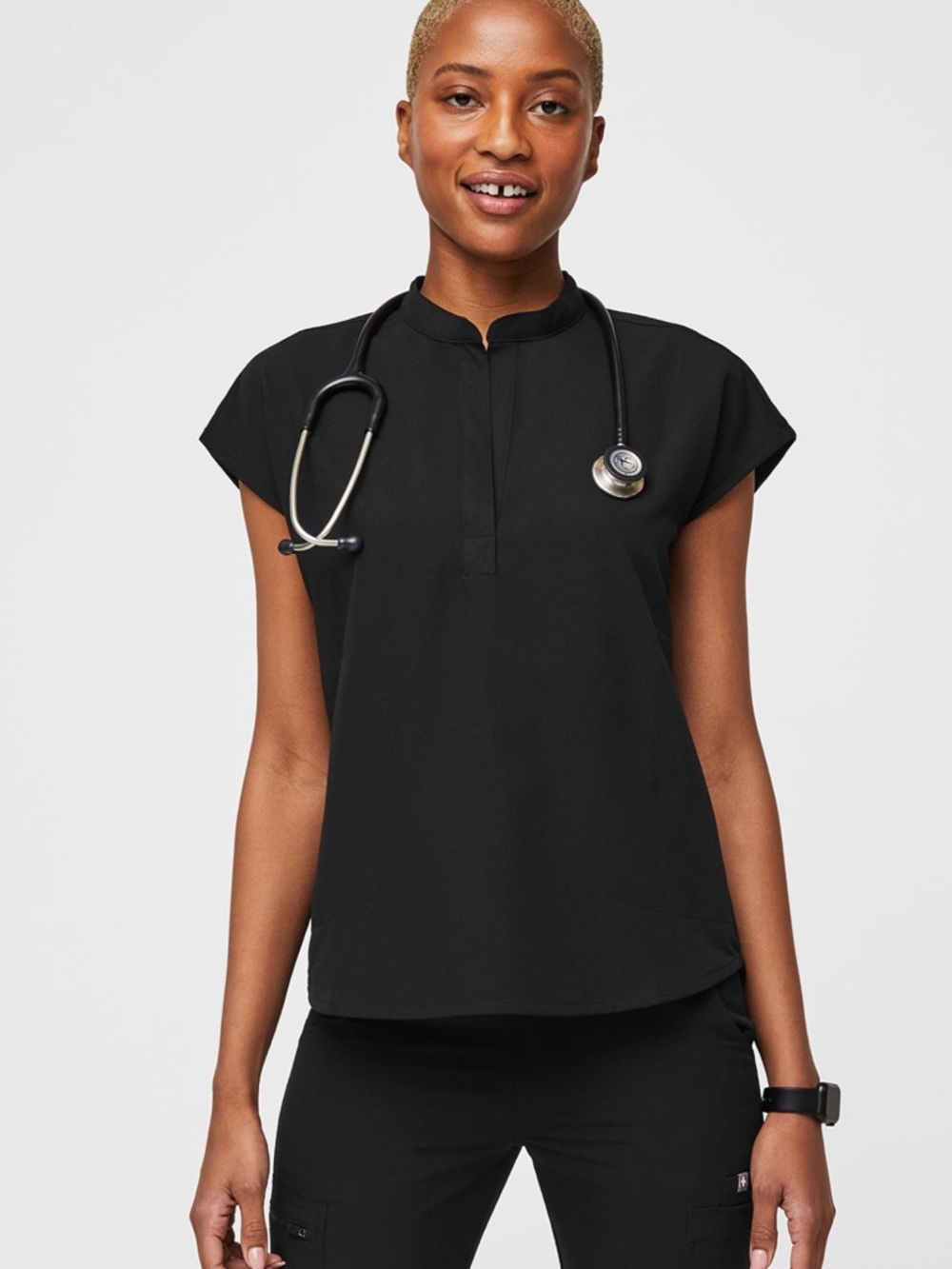 Rafaela oversized scrub top